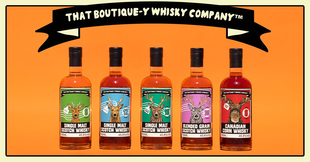 That Boutique-y Whisky Company's core range