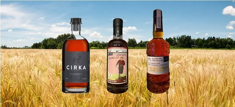 Three Rye Whiskies from Overseas