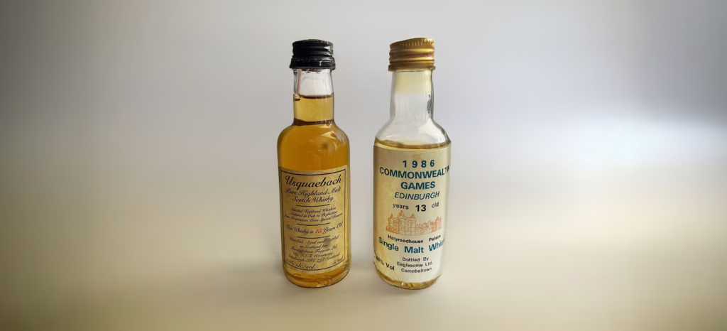 Usquaebach 15yo and Commonwealth Games 13yo