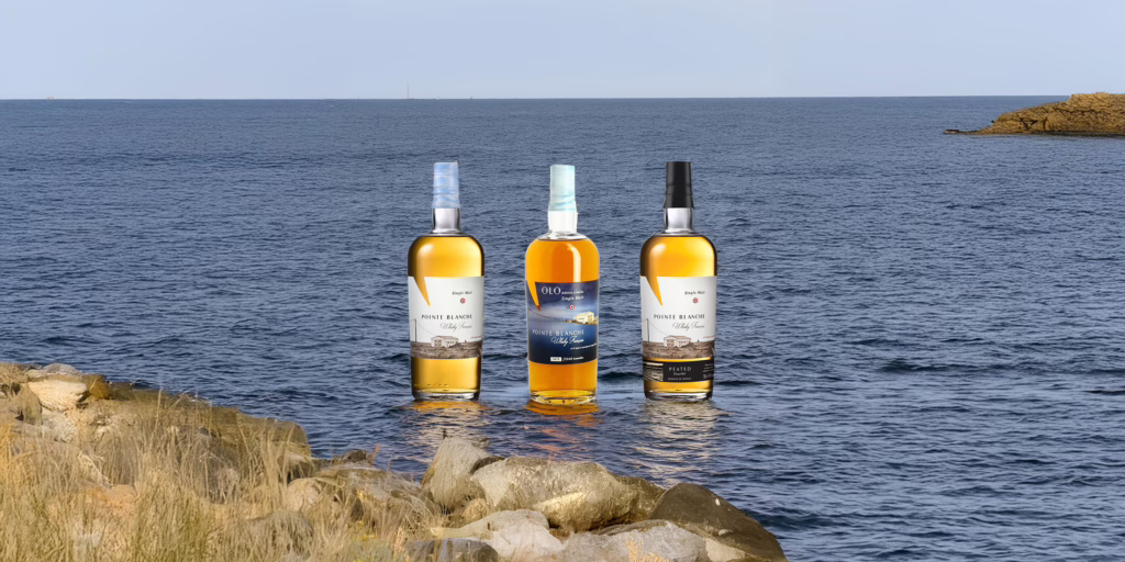 Three Pointe Blanche French Whiskies