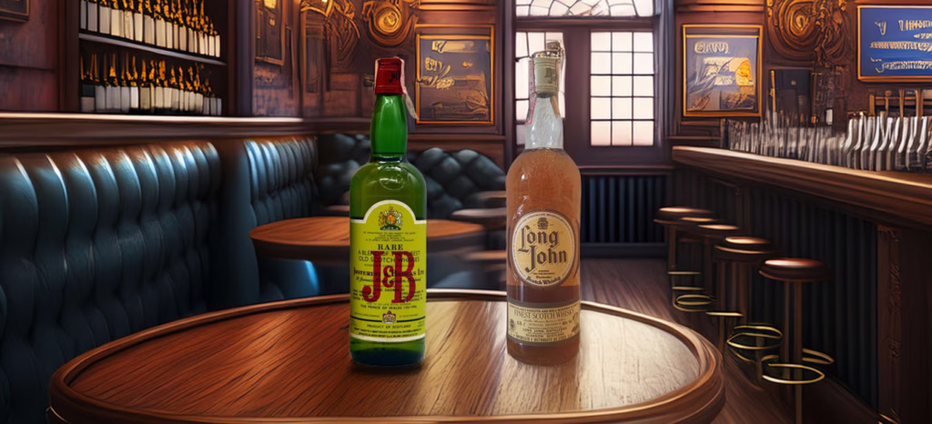 J&B and Long John 1980s