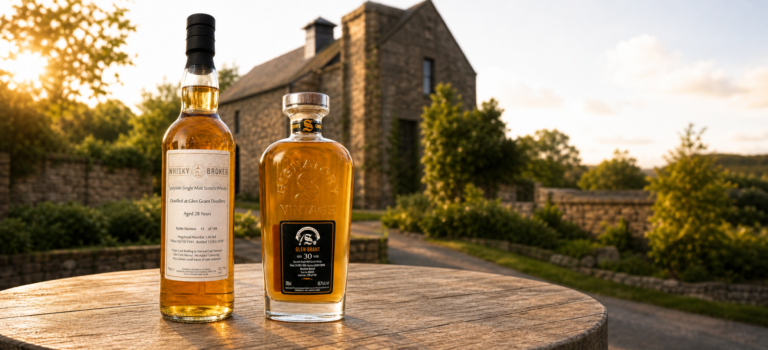 Glen Grant 28-year-old Whisky Botker and 30-year-old Signatory Vintage